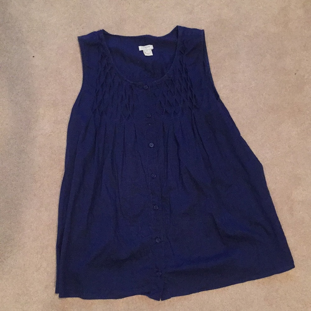 J.Crew sleeveless top